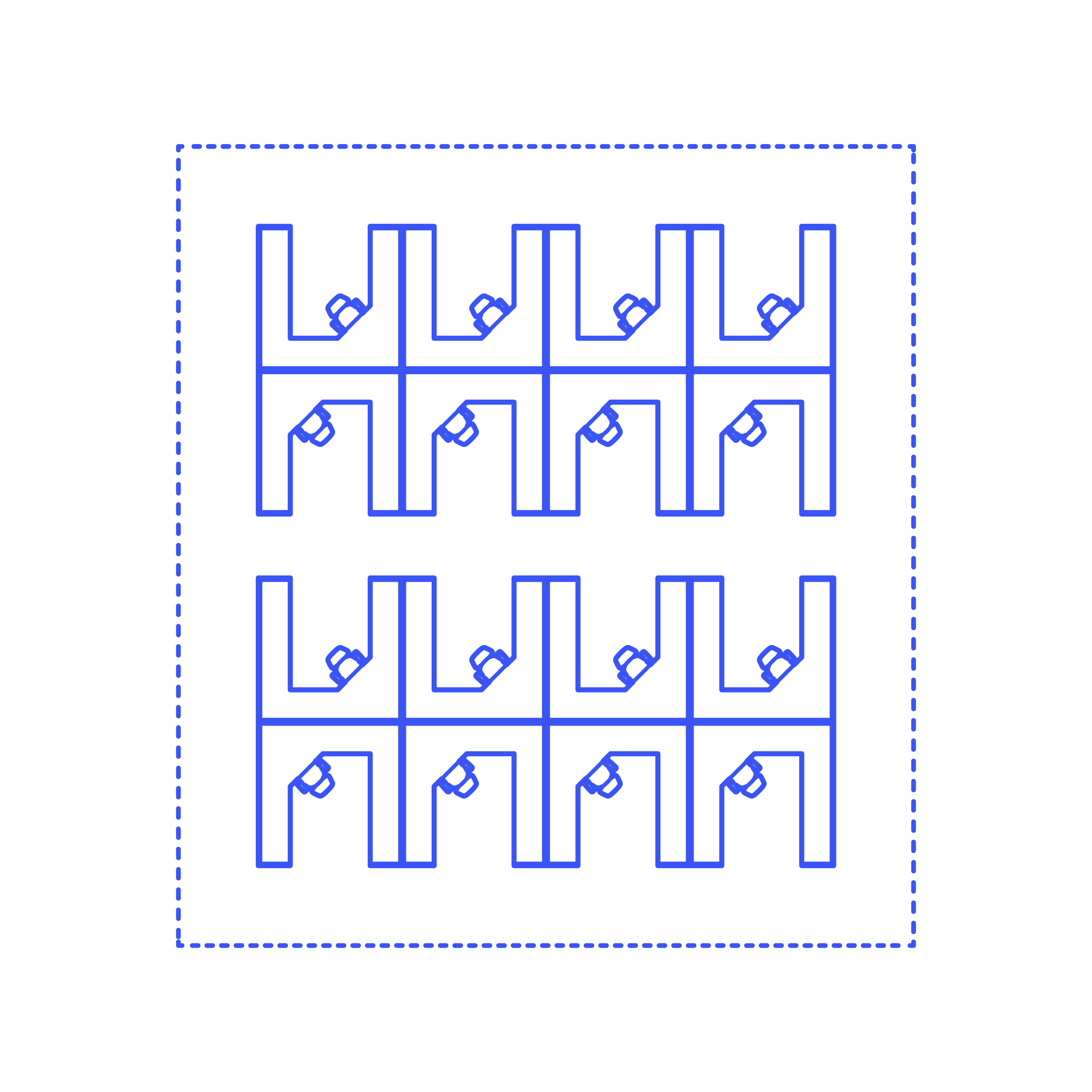Layouts Open Offices Cubicles U Shape Facing Laser Cut Svg File Free Vectors